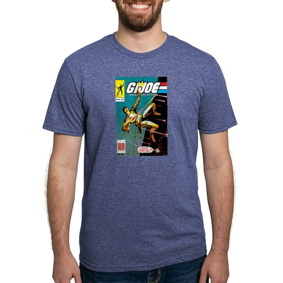 CafePress - G.I. Joe Silent Interlude Men's Deluxe T Shirt - Mens Tri-blend T-Shirt