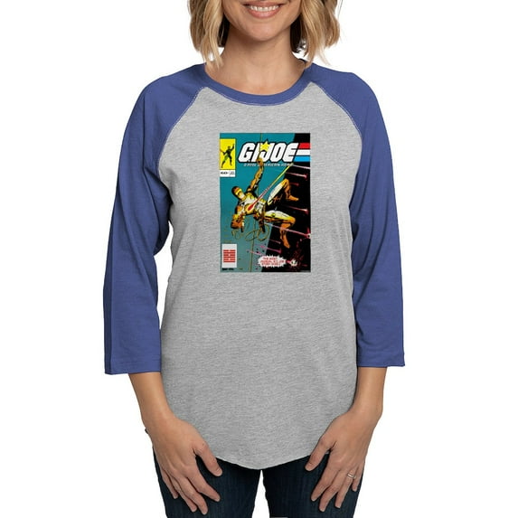 CafePress - G.I. Joe Silent Interlude Women's Baseball T Shirt - Womens Baseball Tee
