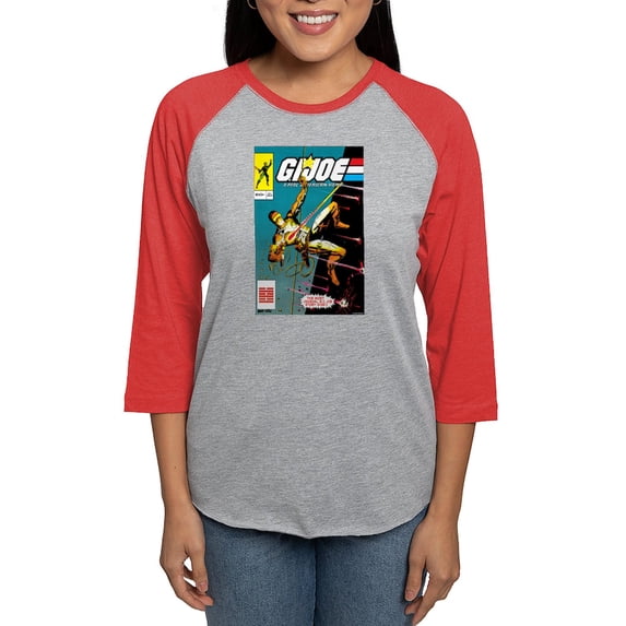 CafePress - G.I. Joe Silent Interlude Women's Baseball T Shirt - Womens Baseball Tee