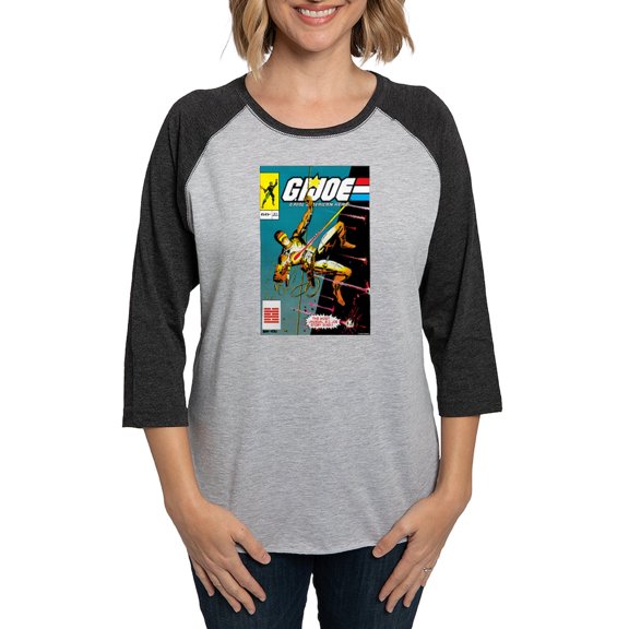 CafePress - G.I. Joe Silent Interlude Women's Baseball T Shirt - Womens Baseball Tee