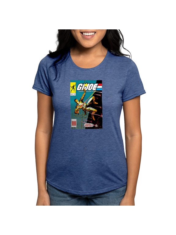 - G.I. Joe Silent Interlude Women's Deluxe T Shirt - Womens Tri-blend T-Shirt
