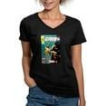 thumbnail image 1 of CafePress - G.I. Joe Silent Interlude Women's V Neck T Shirt - Women's V-Neck Dark T-Shirt, 1 of 4