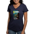 thumbnail image 1 of CafePress - G.I. Joe Silent Interlude Women's V Neck T Shirt - Women's V-Neck Dark T-Shirt, 1 of 4