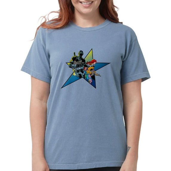 CafePress - G.I. Joe Snake Eye Women's Comfort Colors® T Shirt - Womens Comfort Colors® Shirt