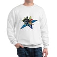 thumbnail image 1 of CafePress - G.I. Joe Snake Eyes And - Crew Neck Sweatshirt, 1 of 4
