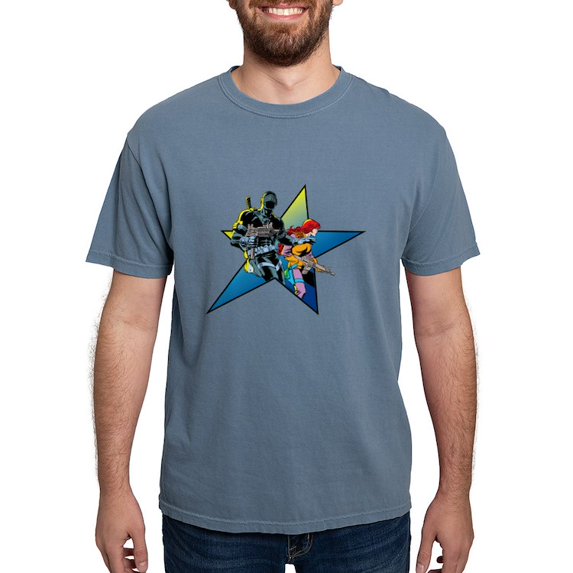 CafePress - G.I. Joe Snake Eyes Men's Comfort Colors® T Shirt - Mens Comfort Colors Shirt