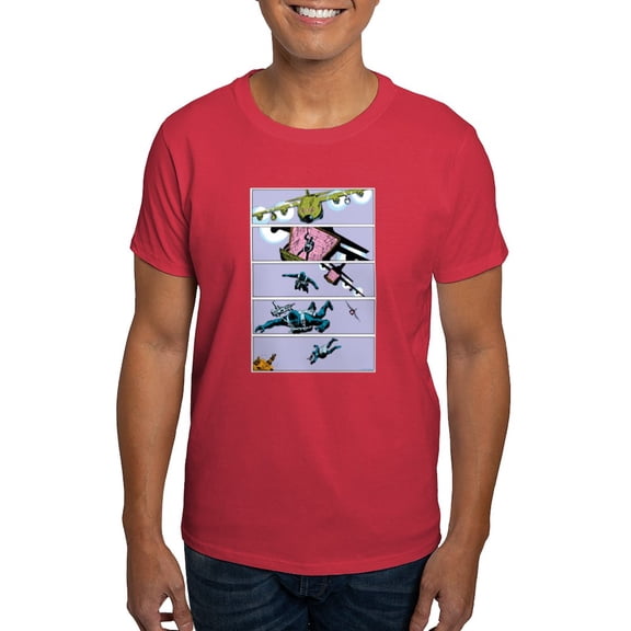 CafePress - G.I. Joe Snake Eyes Parachutin Men's Value T Shirt - Men's Classic Graphic Cotton T-Shirt