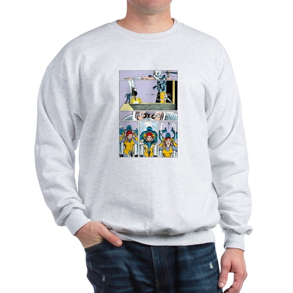 CafePress - G.I. Joe Snake Eyes Savi - Crew Neck Sweatshirt