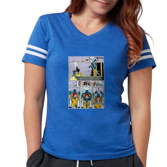 CafePress - G.I. Joe Snake Eyes Savin Women's Football T Shirt - Womens Football Shirt