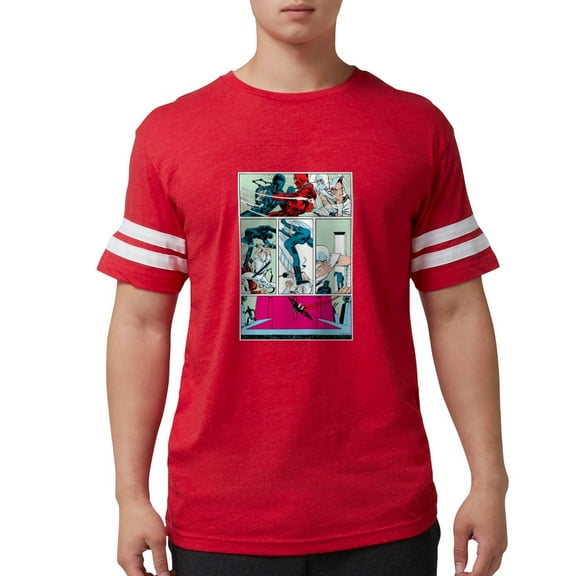CafePress - G.I. Joe Snake Eyes Vs. Sto Men's Football T Shirt - Mens Football Shirt