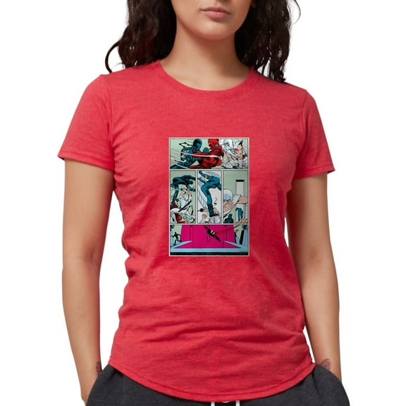 CafePress - G.I. Joe Snake Eyes Vs. Sto Women's Deluxe T Shirt - Womens Tri-blend T-Shirt
