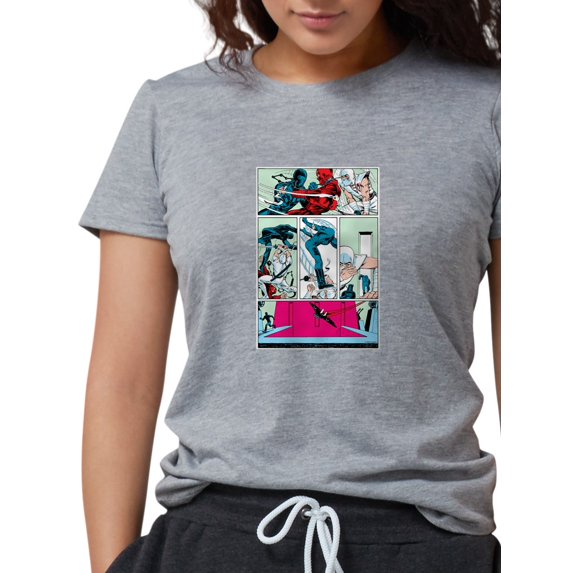 CafePress - G.I. Joe Snake Eyes Vs. Sto Women's Deluxe T Shirt - Womens Tri-blend T-Shirt