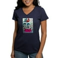 thumbnail image 1 of CafePress - G.I. Joe Snake Eyes Vs. Sto Women's V Neck T Shirt - Women's V-Neck Dark T-Shirt, 1 of 4