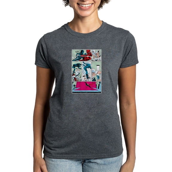 CafePress - G.I. Joe Snake Eyes Vs. Stor Women's Value T Shirt - Women's Traditional Fit Dark T-Shirt