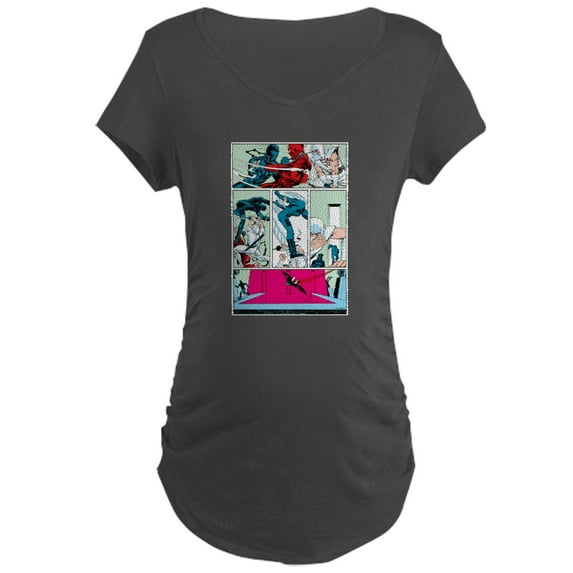 CafePress - G.I. Joe Snake Eyes Vs. Women's Maternity T Shirt - Maternity Dark T-Shirt