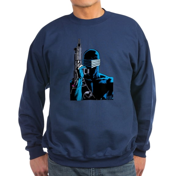 CafePress - G.I. Joe Snake Eyes With - Classic Crew Neck Sweatshirt