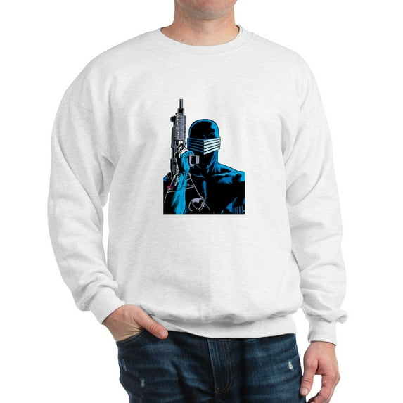 CafePress - G.I. Joe Snake Eyes With - Crew Neck Sweatshirt
