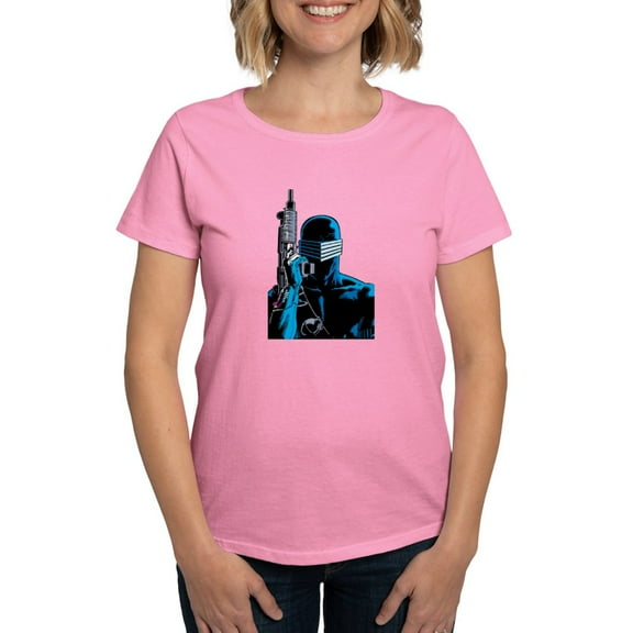 CafePress - G.I. Joe Snake Eyes With Gun Women's Value T Shirt - Women's Traditional Fit Dark T-Shirt