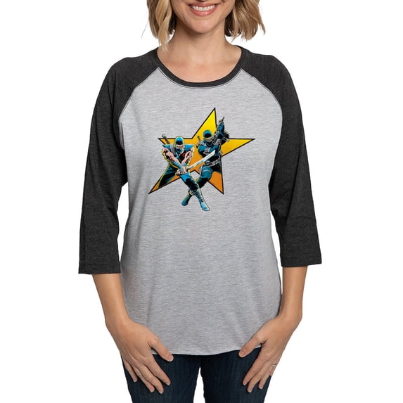 CafePress - G.I. Joe Storm Shadow And Women's Baseball T Shirt - Womens Baseball Tee