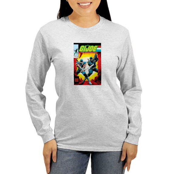 CafePress - G.I. Joe Who's On Cobr Women's Long Sleeve T Shirt - Women's Long Sleeve Graphic Casual T-Shirt