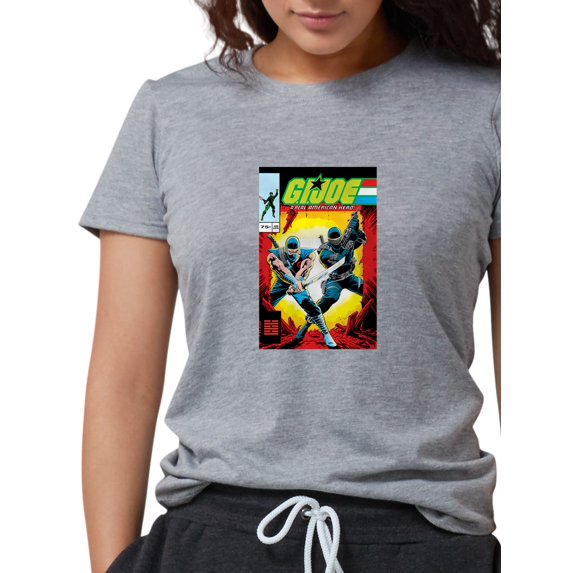 CafePress - G.I. Joe Who's On Cobra Isl Women's Deluxe T Shirt - Womens Tri-blend T-Shirt