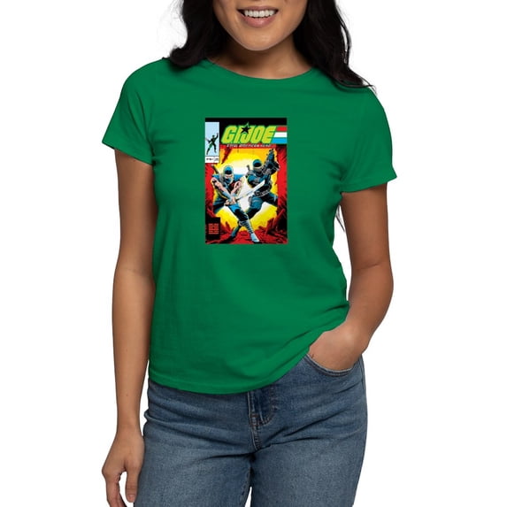 CafePress - G.I. Joe Who's On Cobra Isla Women's Value T Shirt - Women's Traditional Fit Dark T-Shirt