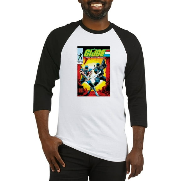 CafePress - G.I. Joe Who's On Cobra Islan - Cotton Baseball Jersey, 3/4 Raglan Sleeve Shirt