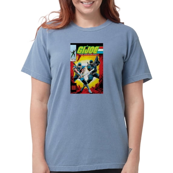 CafePress - G.I. Joe Who's On Women's Comfort Colors® T Shirt - Womens Comfort Colors® Shirt