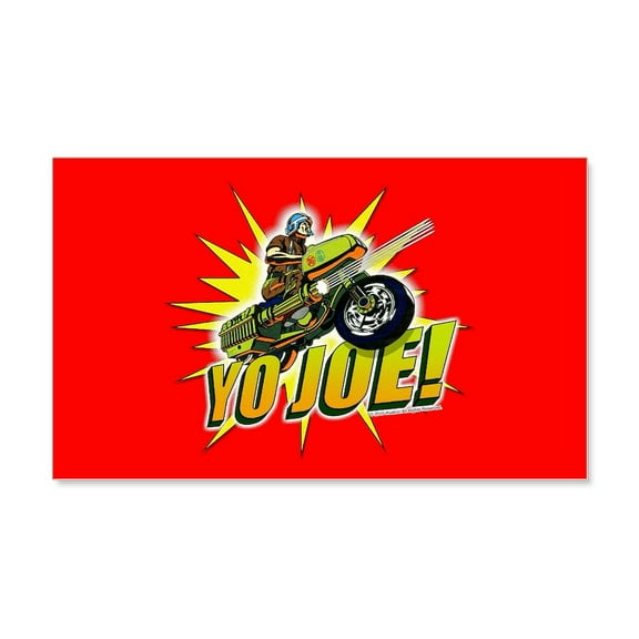 CafePress - G.I. Joe YO Joe - 20x12 Wall Decal