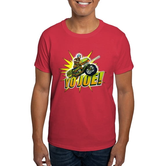 CafePress - G.I. Joe YO Joe Dark T Shirt - Men's Classic Graphic Cotton T-Shirt