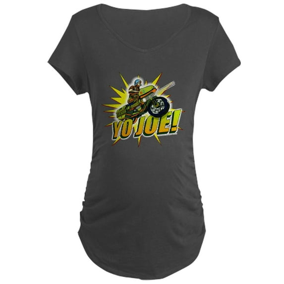 CafePress - G.I. Joe YO Joe Maternity Dark T Shirt - Maternity Dark T-Shirt
