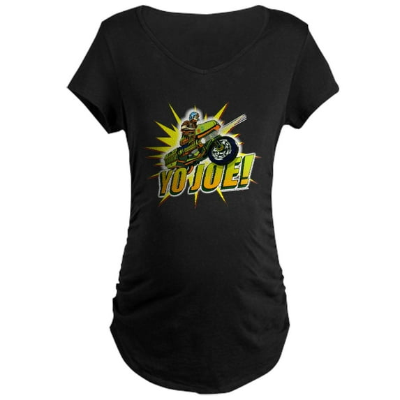 CafePress - G.I. Joe YO Joe Maternity Dark T Shirt - Maternity Dark T-Shirt