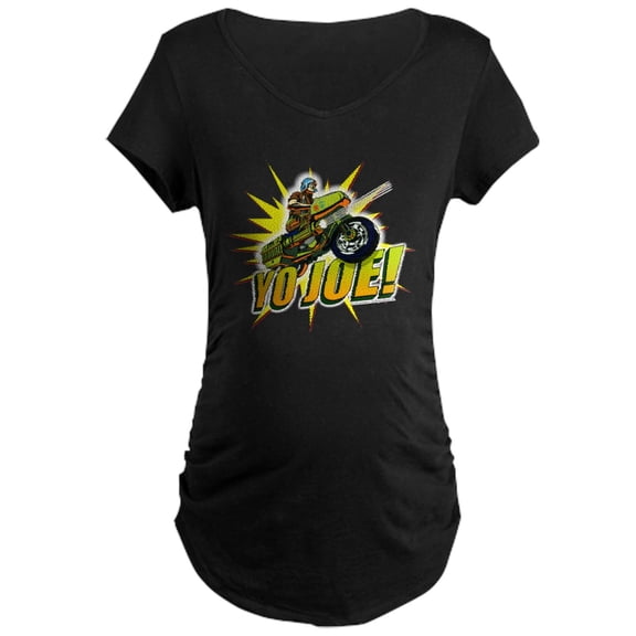 CafePress - G.I. Joe YO Joe Maternity Dark T Shirt - Maternity Dark T-Shirt