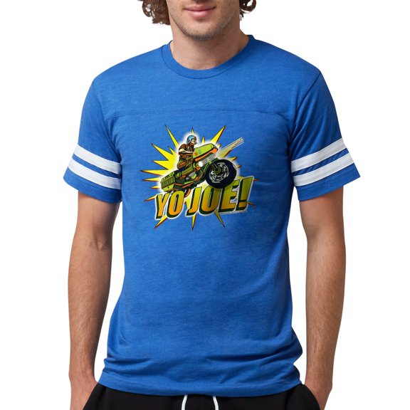 CafePress - G.I. Joe YO Joe - Mens Football Shirt