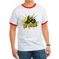 thumbnail image 1 of CafePress - G.I. Joe YO Joe Ringer T - 100% Cotton Ringed T-Shirt, 1 of 4