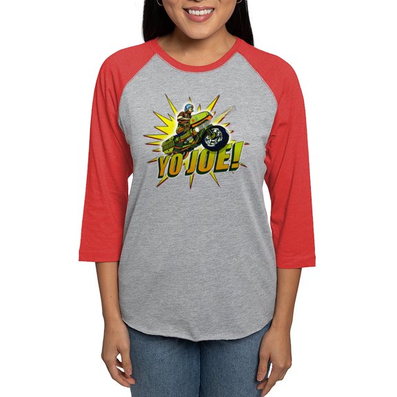 CafePress - G.I. Joe YO Joe - Womens Baseball Tee