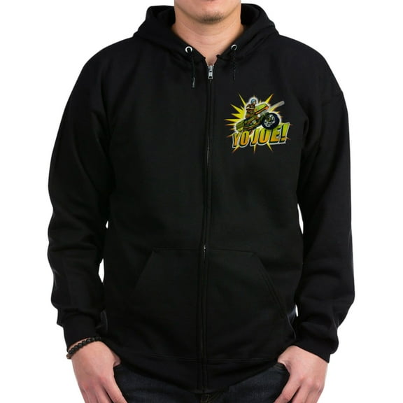 CafePress - G.I. Joe YO Joe Zip Hoodie (Dark) - Zip Hoodie, Classic Hooded Sweatshirt with Metal Zipper