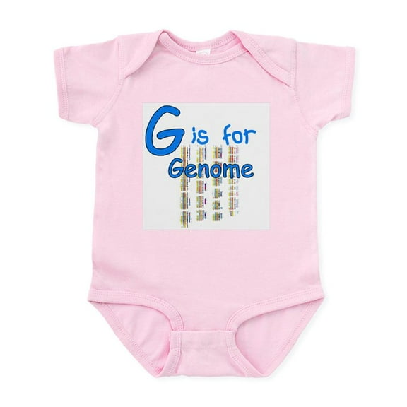 CafePress - G Is For Genome Infant Bodysuit - Baby Light Bodysuit, Size Newborn - 24 Months
