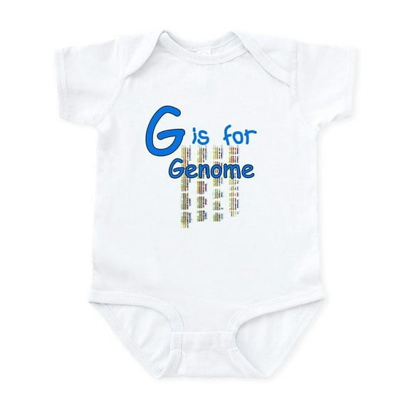 CafePress - G Is For Genome Infant Bodysuit - Baby Light Bodysuit, Size Newborn - 24 Months