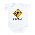 thumbnail image 1 of CafePress - G'day Mate Australia Kangaroo Body Suit - Baby Light Bodysuit, Size Newborn - 24 Months, 1 of 4