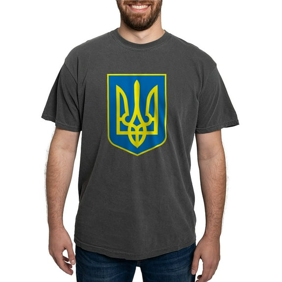 CafePress - G1145_Ukraine Men's Comfort Colors® T Shirt - Mens Comfort Colors Shirt