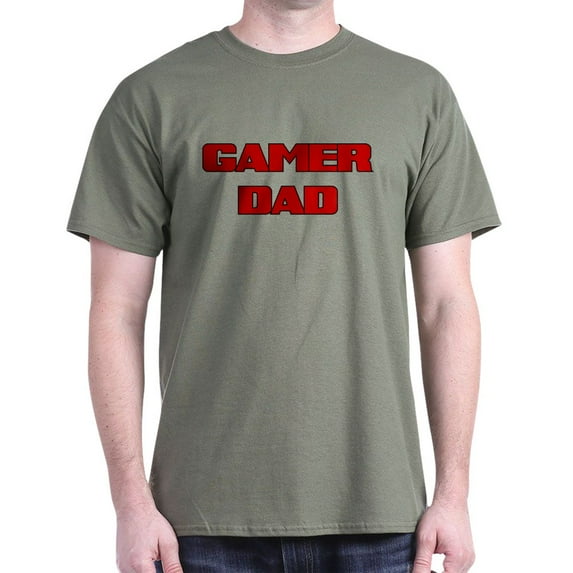 CafePress - GAMER DAD T Shirt - Men's Classic Graphic Cotton T-Shirt