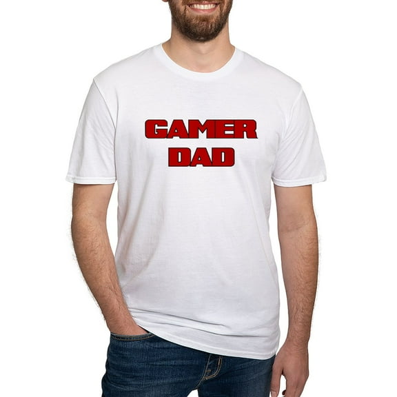 CafePress - GAMER DAD T Shirt - Fitted T-Shirt, Vintage Fit Soft Cotton Tee