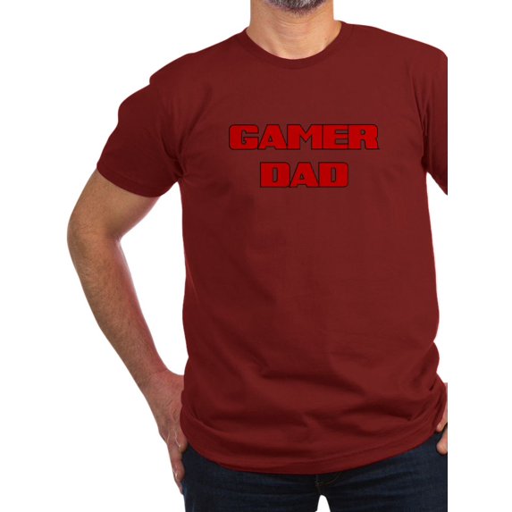 CafePress - GAMER DAD T Shirt - Men's Fitted T-Shirt