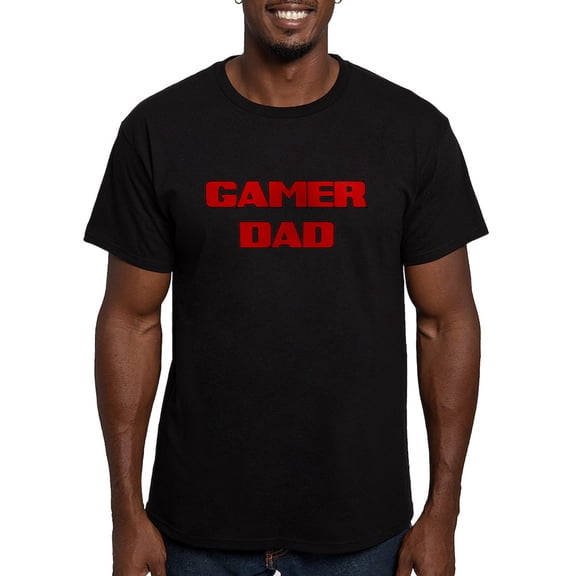 CafePress - GAMER DAD T Shirt - Men's Fitted T-Shirt