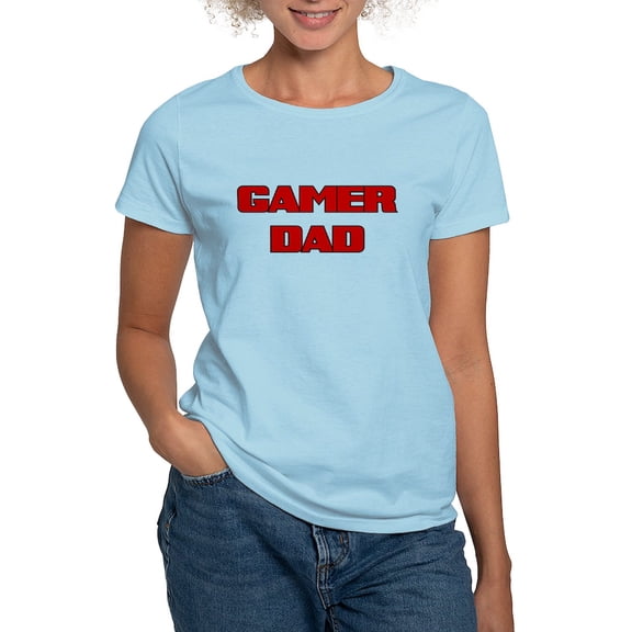 CafePress - GAMER DAD T Shirt - Women's Classic T-Shirt