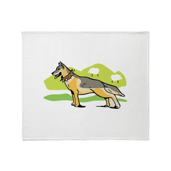 CafePress - GERMAN SHEPHERD Throw Blanket - Soft Fleece Throw Blanket, 50"x60" for All Ages