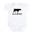 thumbnail image 1 of CafePress - GET TO THE POINT Infant Bodysuit - Baby Light Bodysuit, Size Newborn - 24 Months, 1 of 4