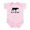 thumbnail image 1 of CafePress - GET TO THE POINT Infant Bodysuit - Baby Light Bodysuit, Size Newborn - 24 Months, 1 of 4