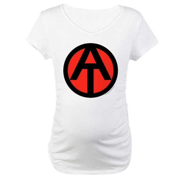 CafePress - GI Joe Adventure Team Logo Maternity T Shirt - Cotton Maternity T-shirt, Cute & Funny Pregnancy Tee